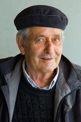 elderly European pensioner